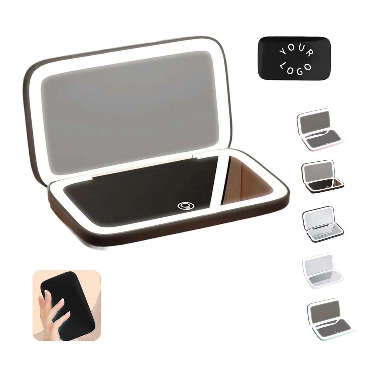 Portable Makeup Mirror with Type C Charging 1