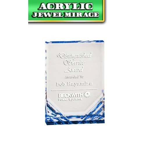 Acrylic: Jewel Mirage Blue, 4x6" standup 1