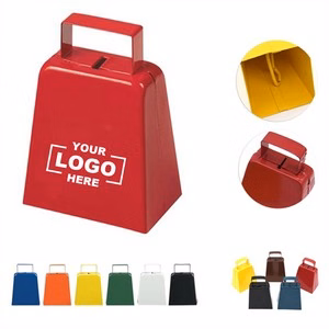 4 Inch Large Cow Bell For Events And Sports Cheers