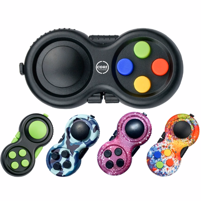 The Rubberized Classic Controller Game Pad Fidget Retro Toy