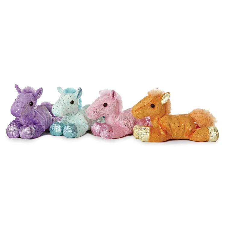 Lux Series 8" Colorful Ponies 1
