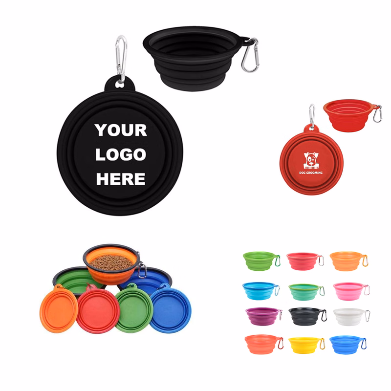 Silicone Collapsible Folding Soft Pet Bowl