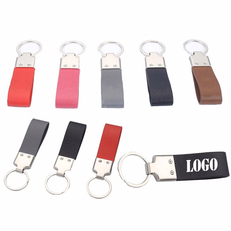 Leatherette Key Ring