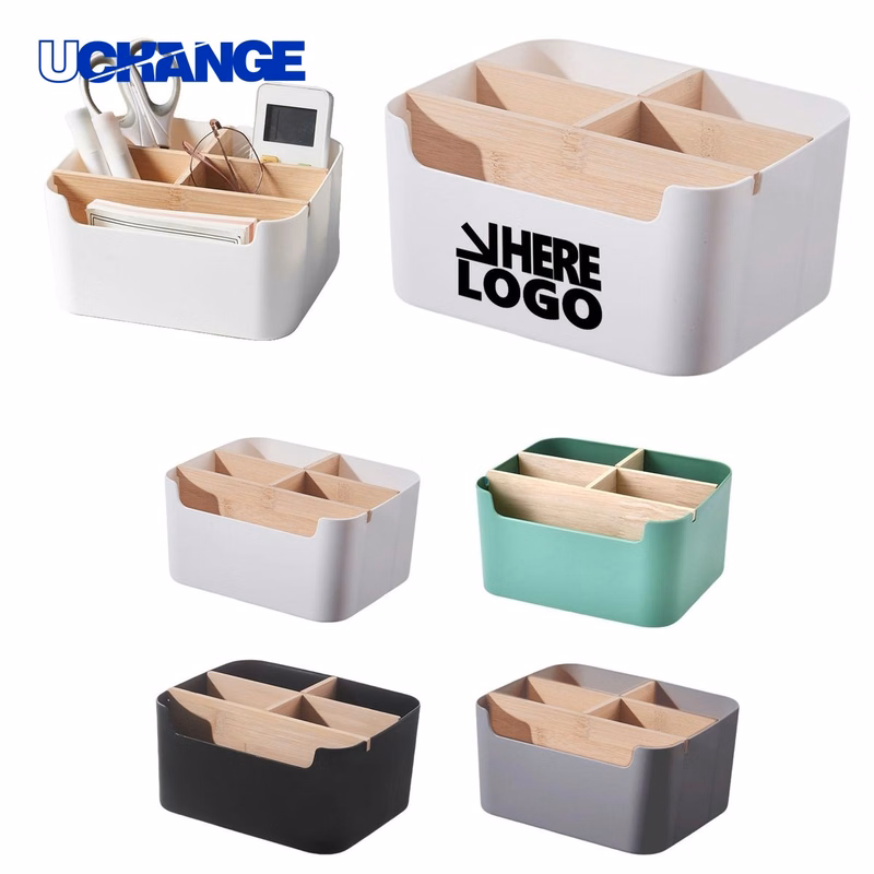Five-Compartment Table Storage Box