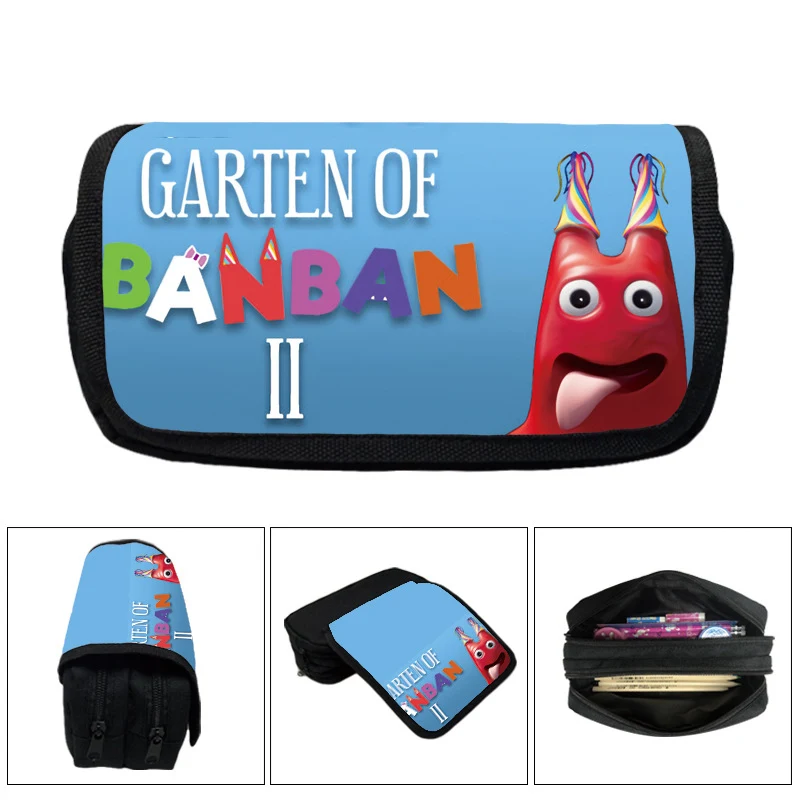 Polyester Double-Layer Large Capacity Stationery Bag 1