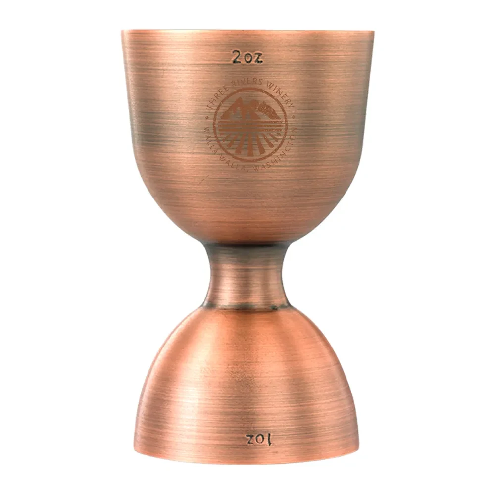 1 x 2oz. Straight Rim Bell Jigger 1