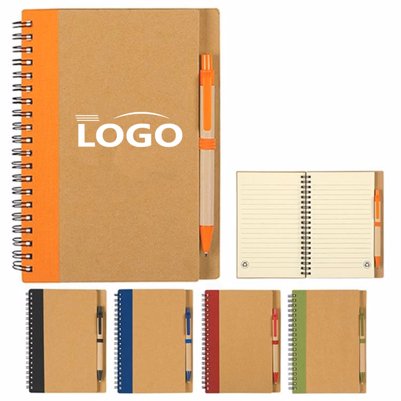 Sustainable Notebook and Pen Combo