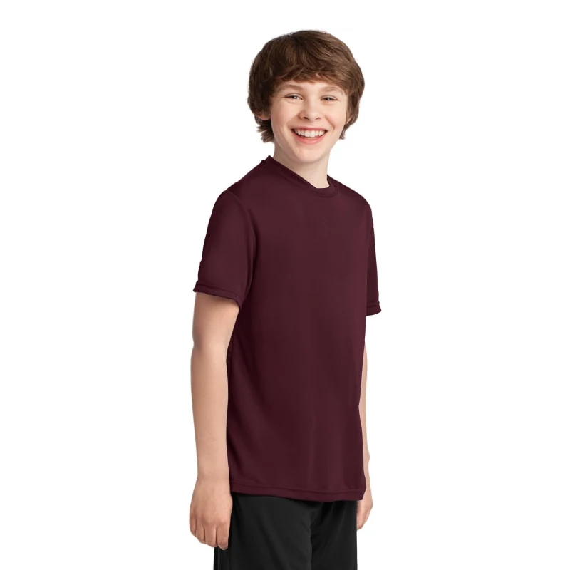 Port & Company Youth Performance Tee. 1