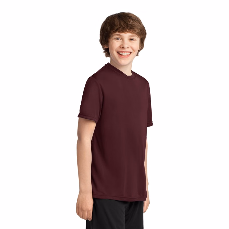Port & Company Youth Performance Tee.