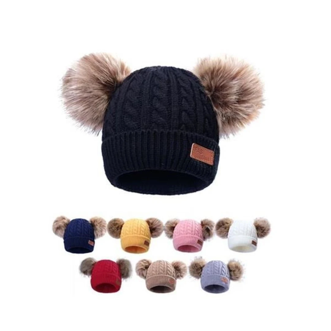 Children's Woolen Knitted Warm Hat 1