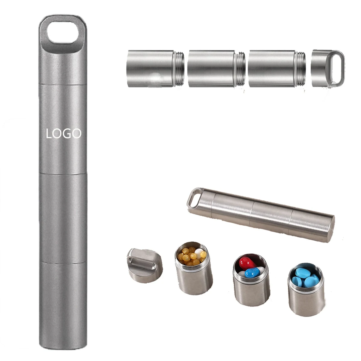 Stainless Steel Medicine Box 1