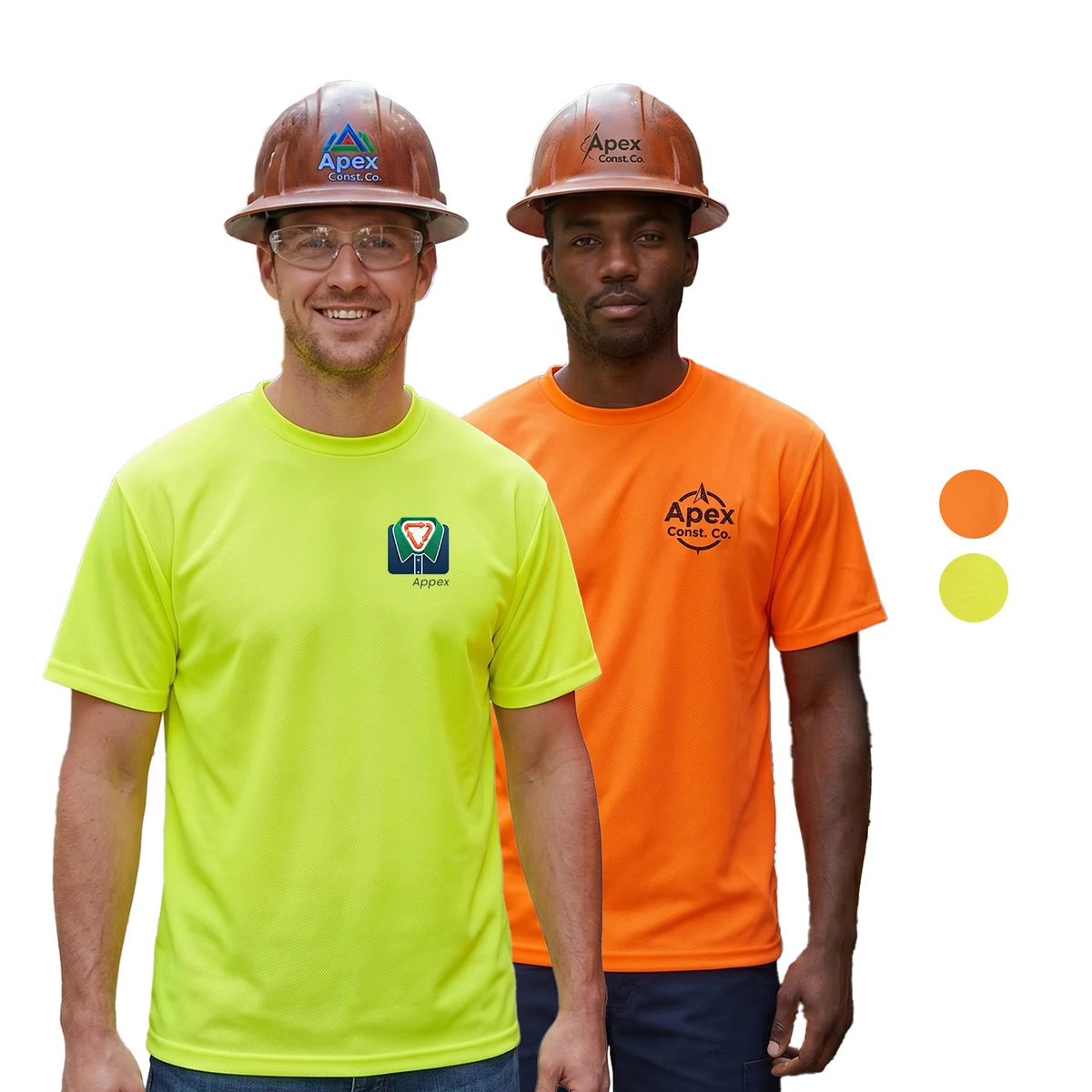 High Viz Short Sleeve Safety Workwear T-Shirt 1