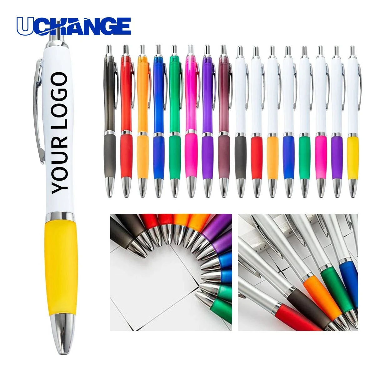 ABS Grip Writing Pen, custom pen with logo imprint 1