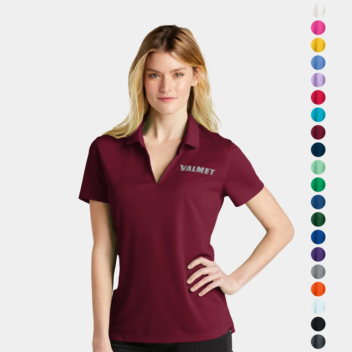 Nike Ladies Dri-FIT Short Sleeve Polo 1