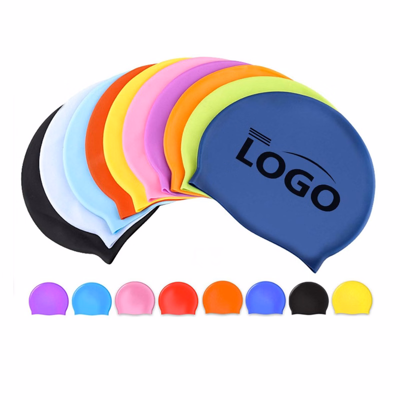 Low MOQ Unisex Silicone Swim Cap