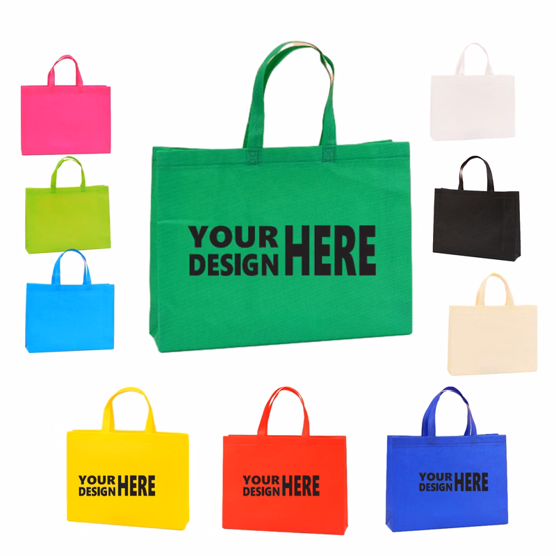 Colorful Customizable Non-Woven Bag With Handle