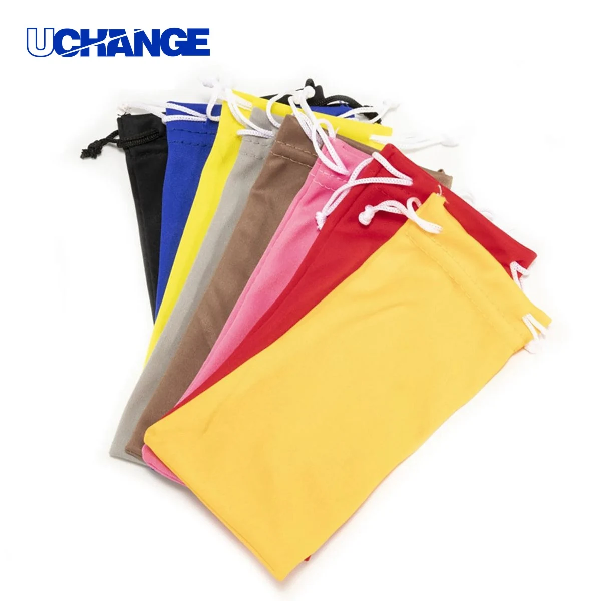 Eyewear Microfiber Drawstring Pouch Organizer 1