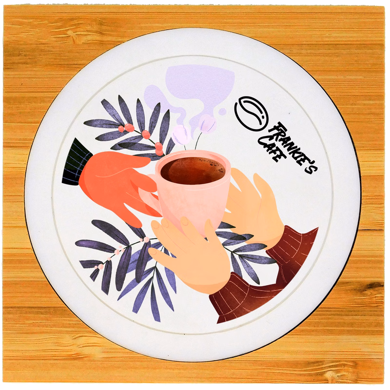 Spectrum Bamboo Coaster (Single)
