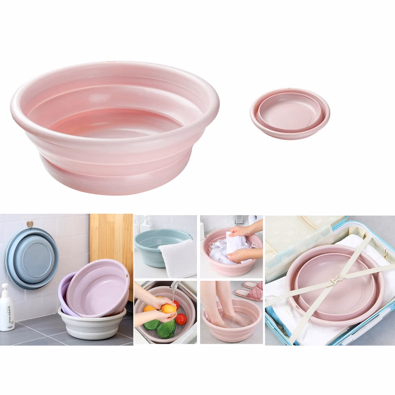 Collapsible Plastic Wash Basin