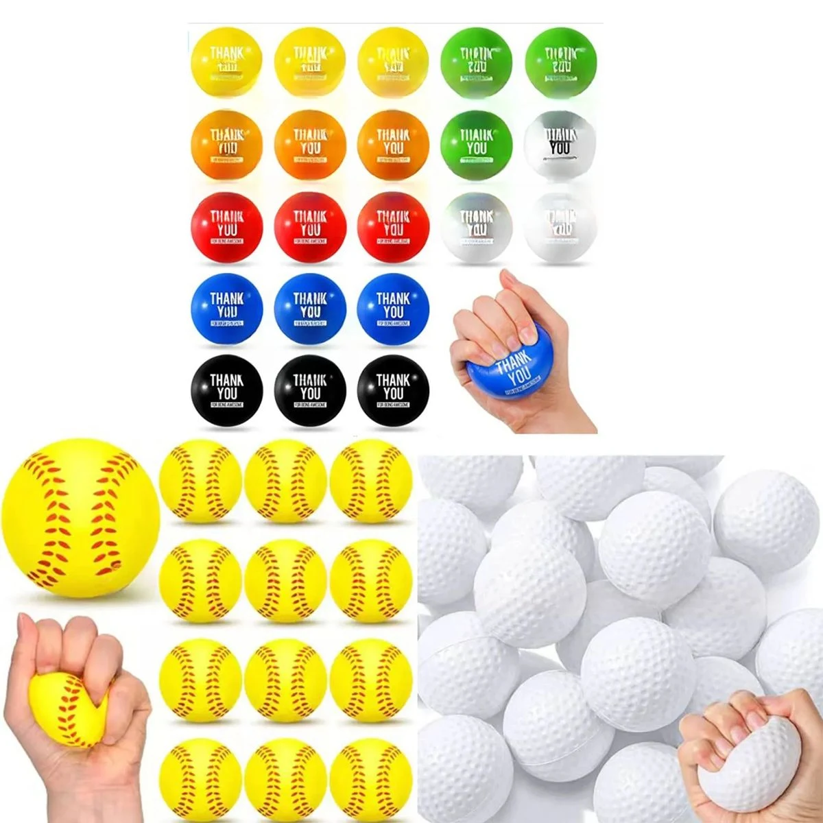 Foam Baseball Stress Reliever 1