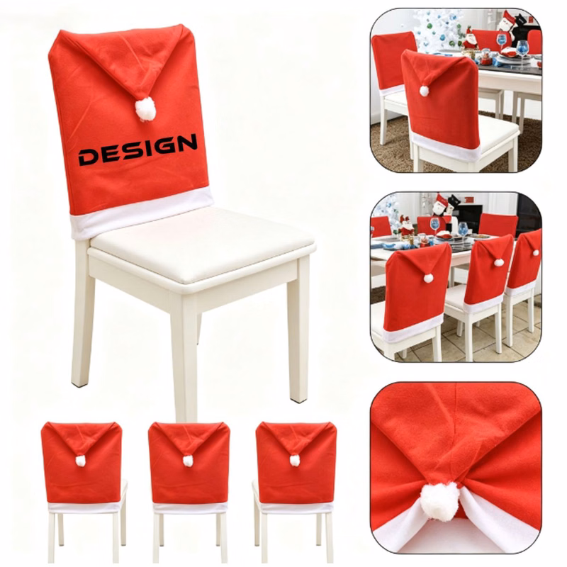 Non Woven Christmas Chair Cover