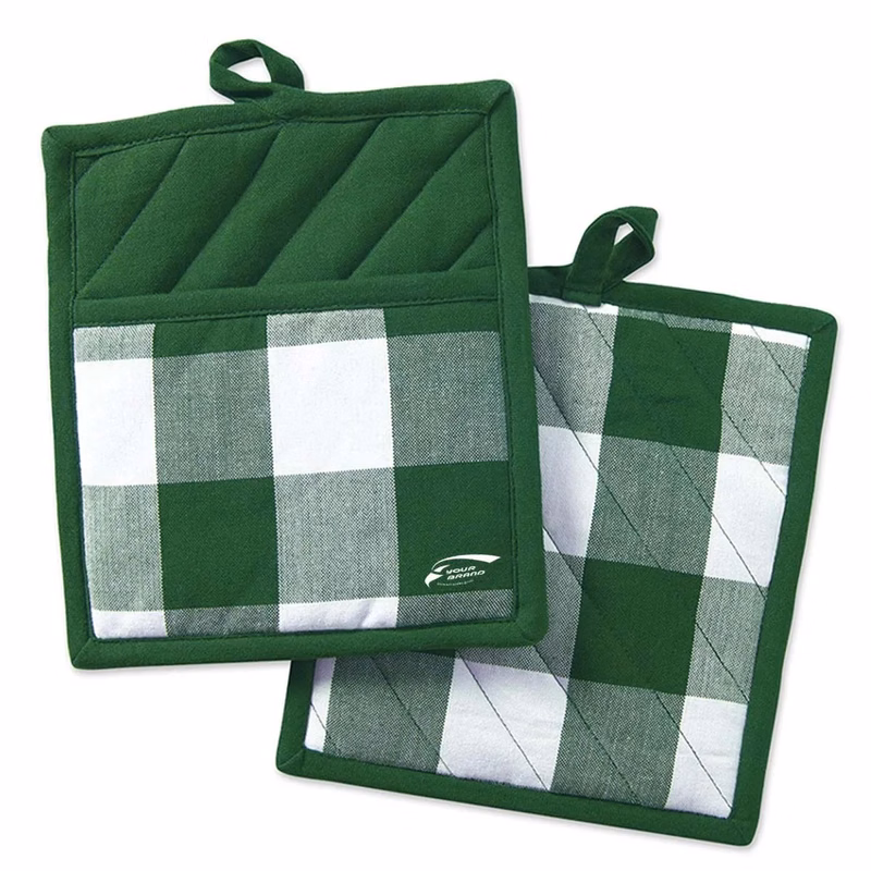 Heat Resistant Cotton Pocket Pot Holders