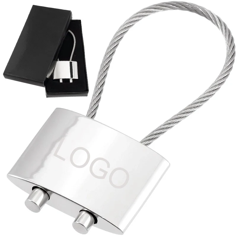 Cable Engraved Keychains - Polished 1