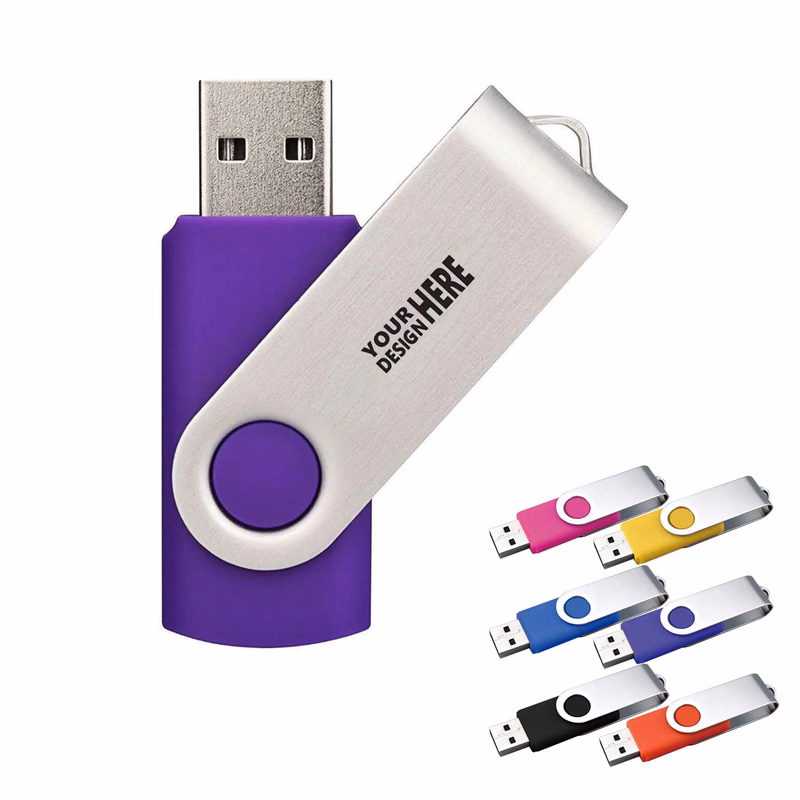 USB 2.0 Swivel Thumb Drives