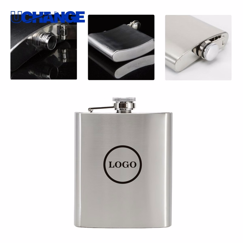 Custom Portable Stainless Steel Flask Container