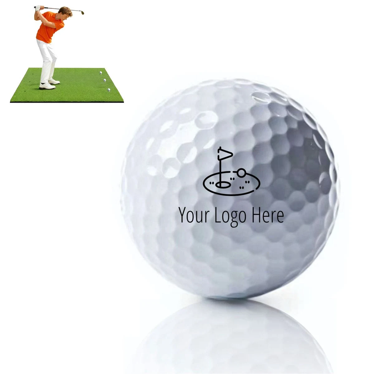 Durable High Elastic Golf Ball 1