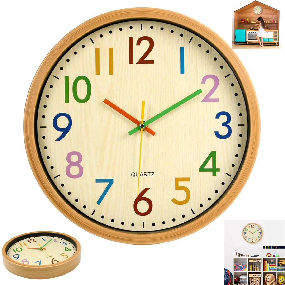 Silent Kids Wall Clock 1