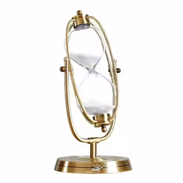 Large Brass Hourglass Timer 15/30/60 Minutes