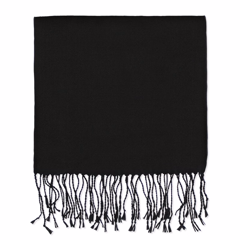 Black Bamboo Scarf