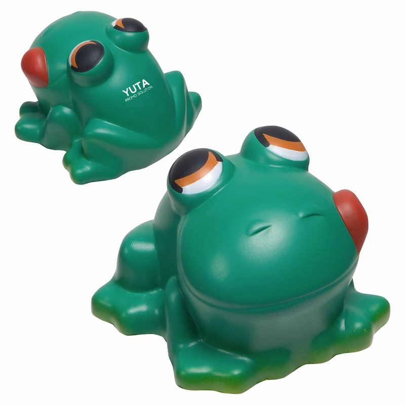 PU Foam Cartoon Frog Stress Reliever Squeeze Toy