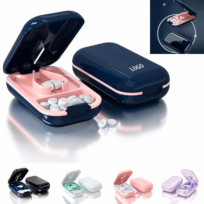 Portable Pill Cutters And Pill Boxes