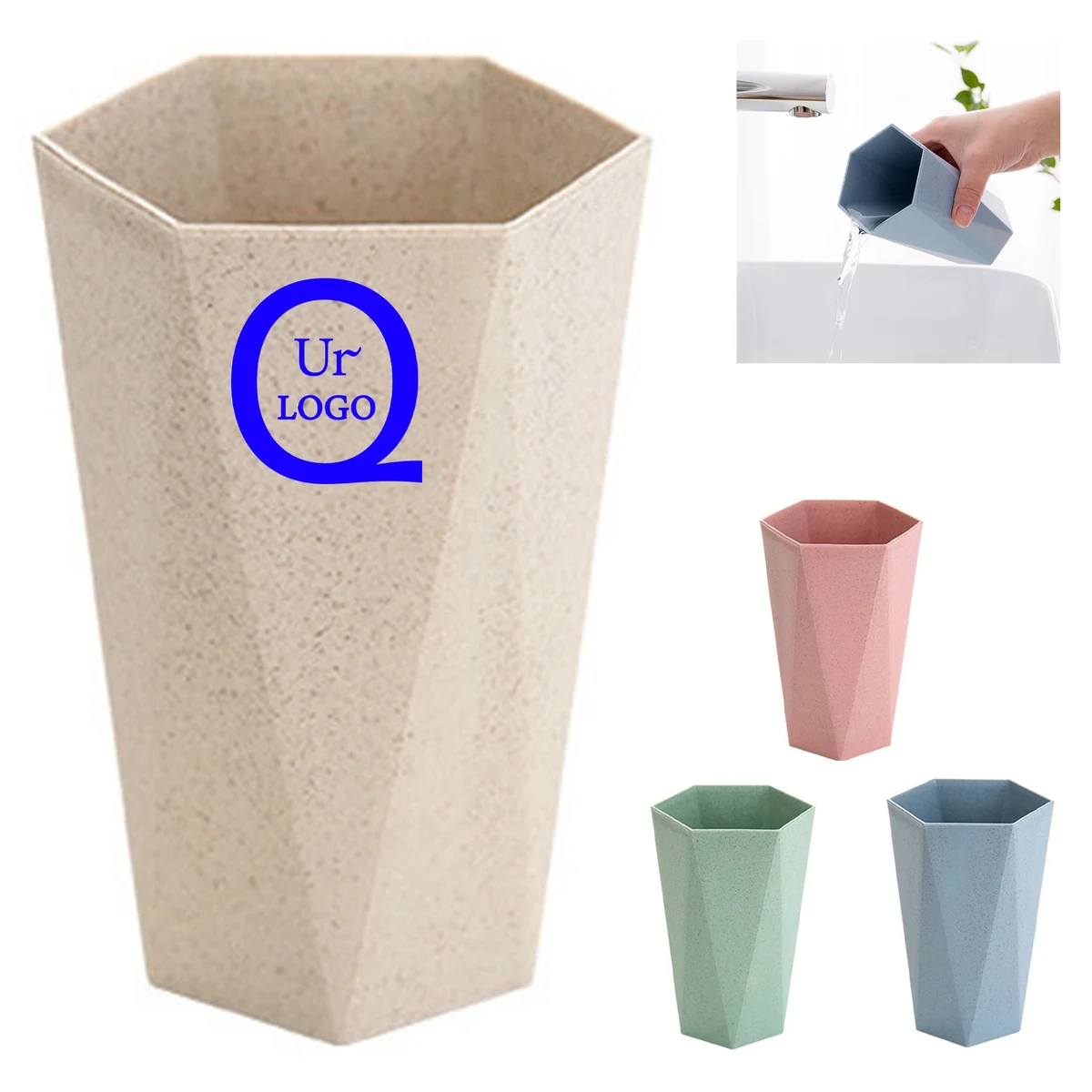 Diamond-Shaped Brushing Cup 1
