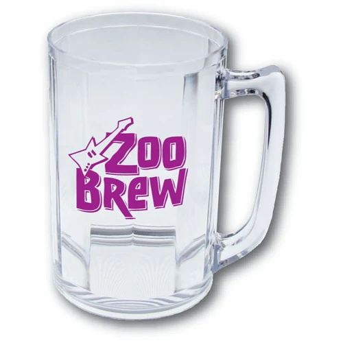 5oz Plastic Fluted Beer Mug Sampler with Handle 1