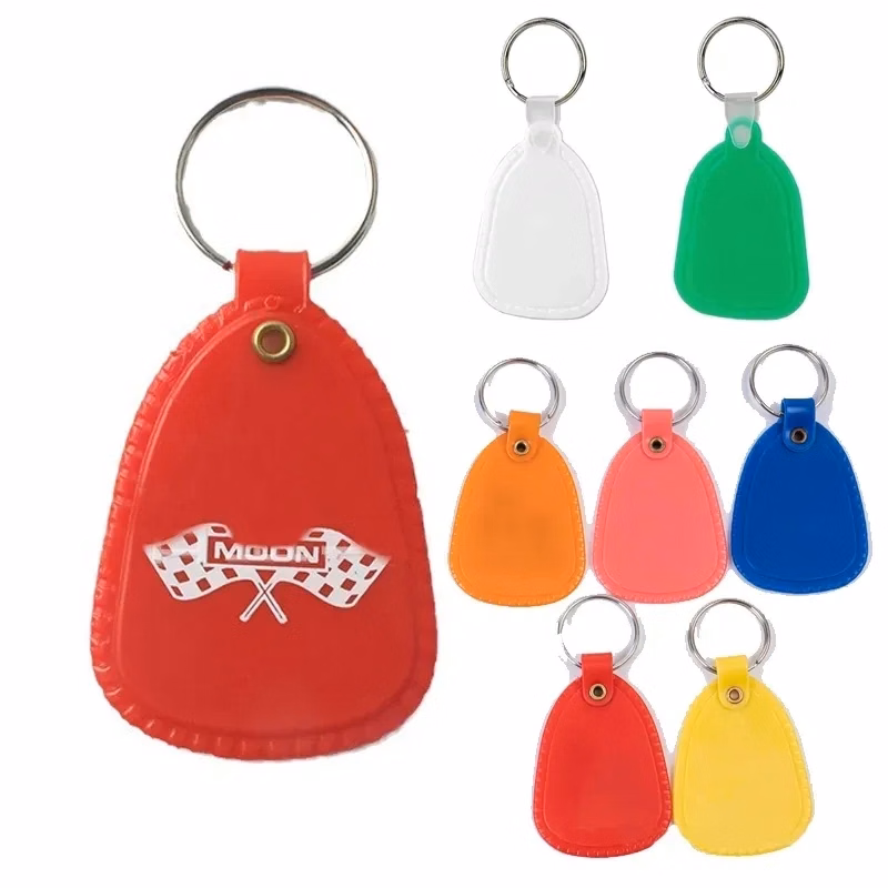 Teardrop Soft PVC Keytag