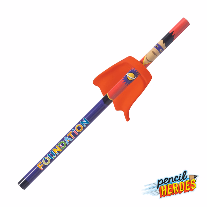 Pencil Heroes® Superhero Series Male w/Cape