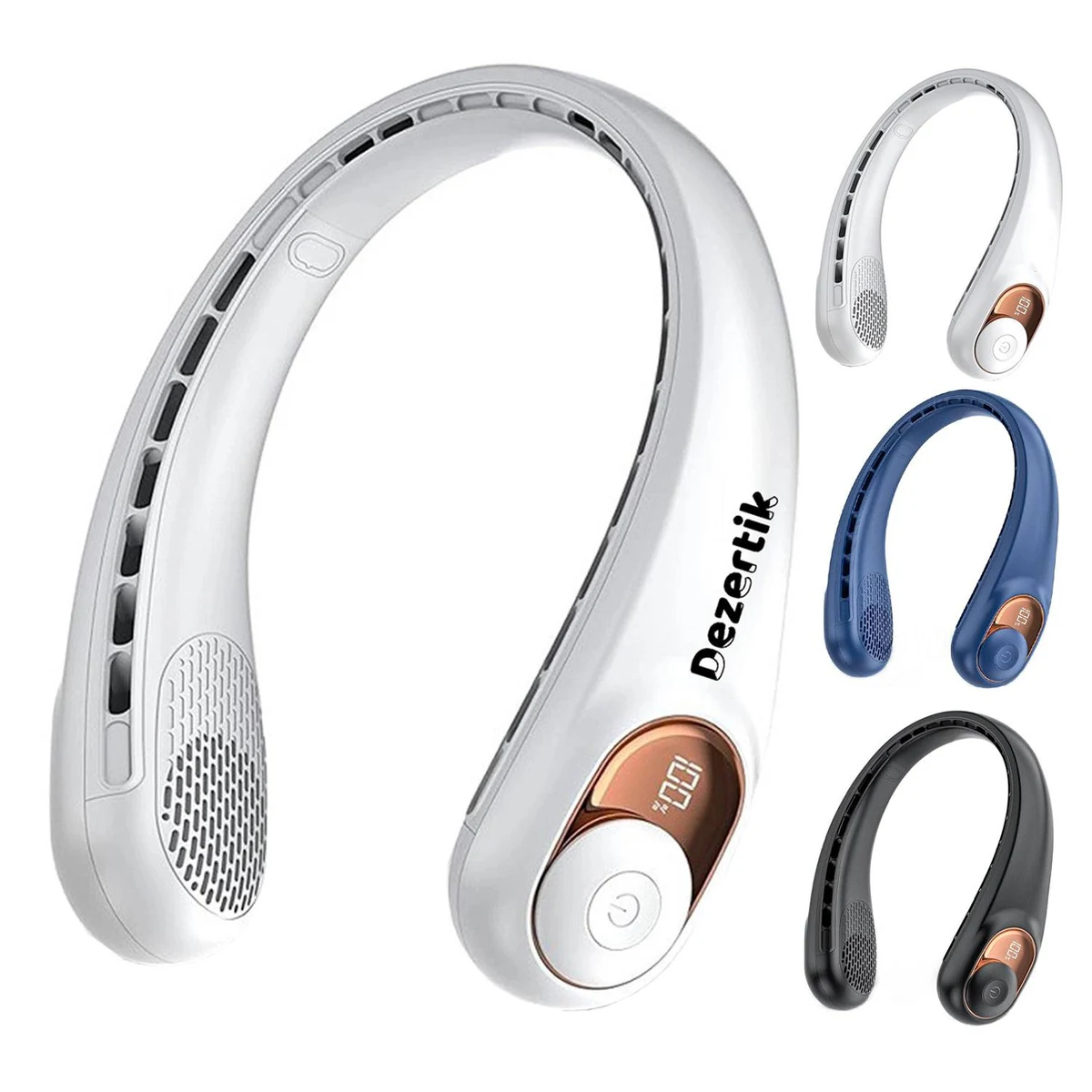 Portable USB Charging Neck Fan w/ Quiet Design 1