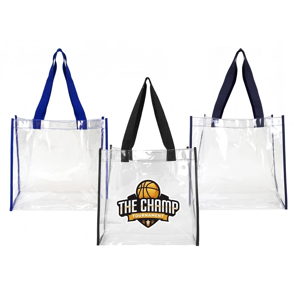 Basic Clear Open Tote 1