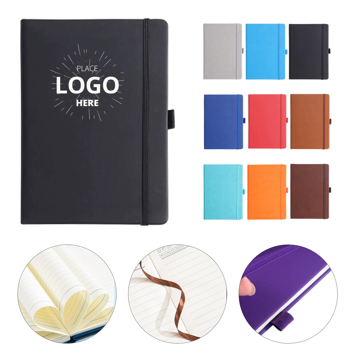Leather A5 Notebook 1