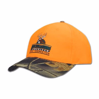 Luminescent Cap with Leaf Camouflage Peak