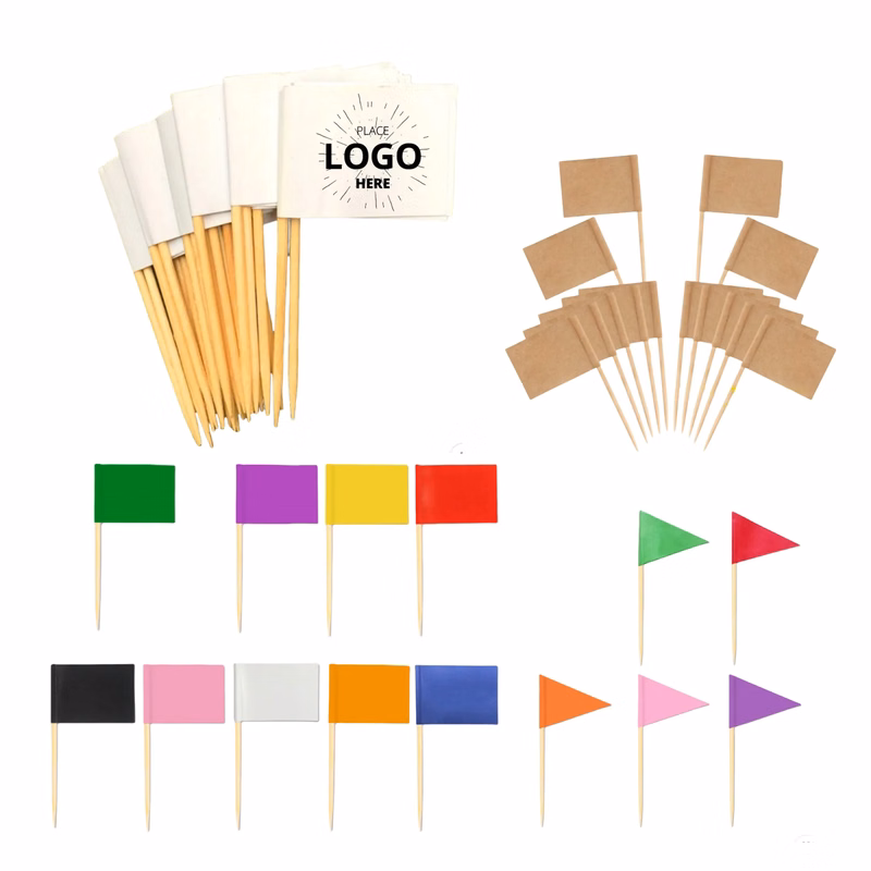 Full Color Custom Toothpick Flag