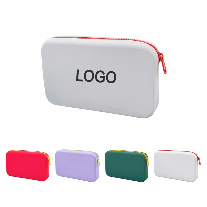 Silicone Zipper Storage Pouch