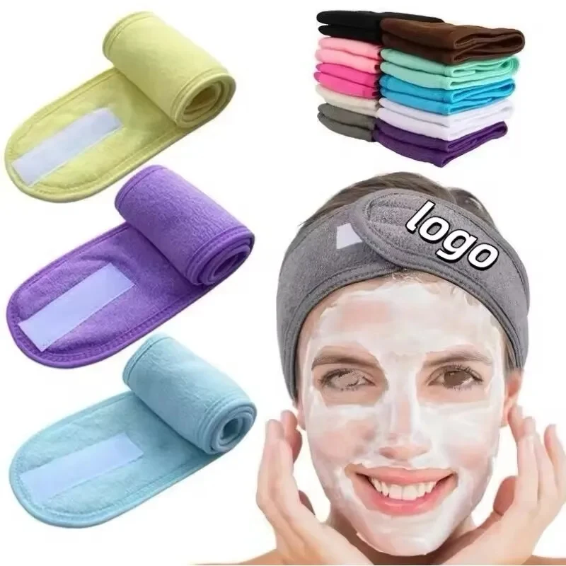 Adjustable Spa Facial Headband For Face Washing 1