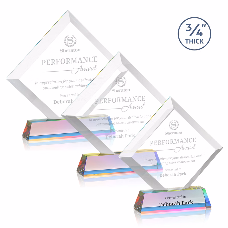 Belaire Award on Newhaven Base - Prismatic