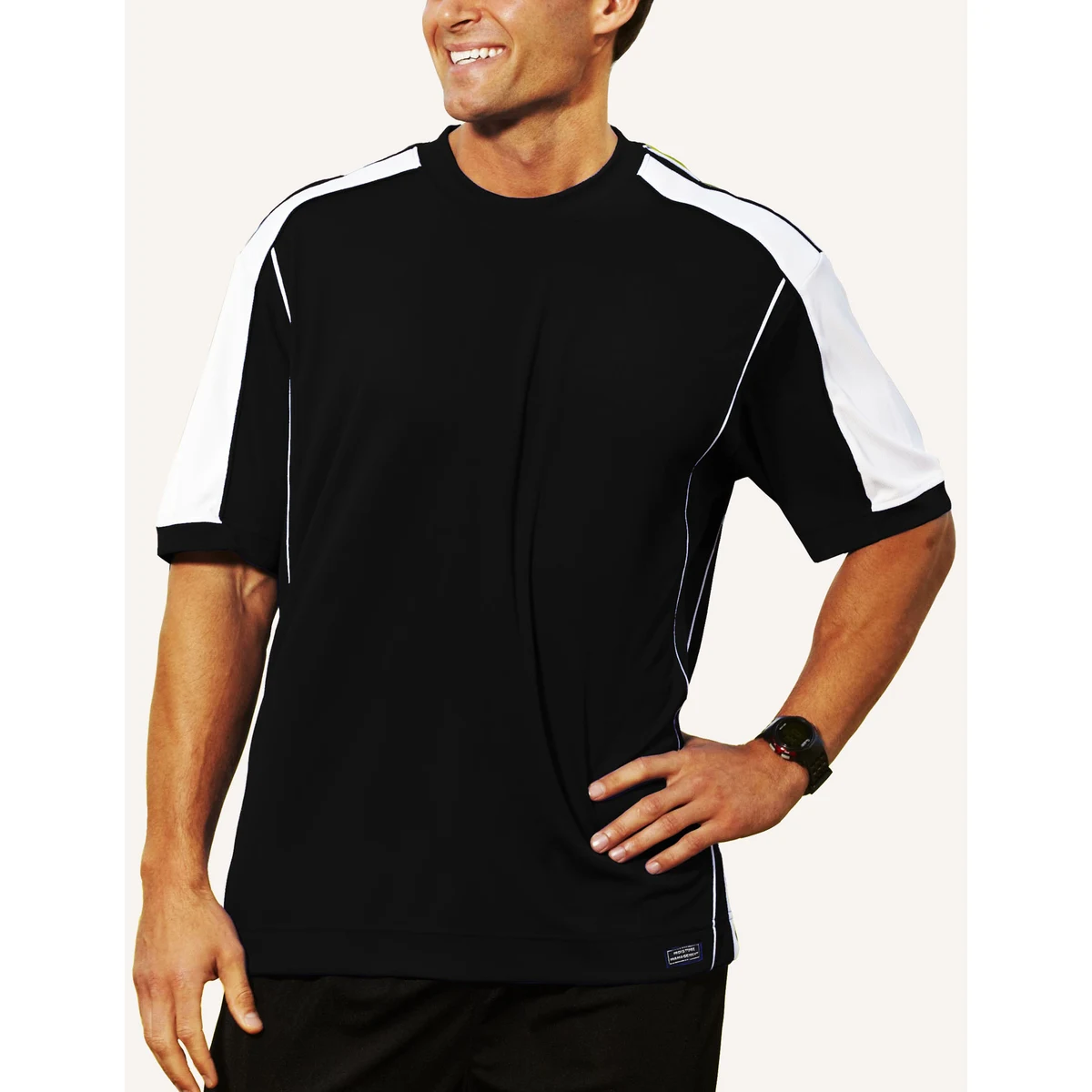 Men's Velocity Birds Eye Tee Shirt 1