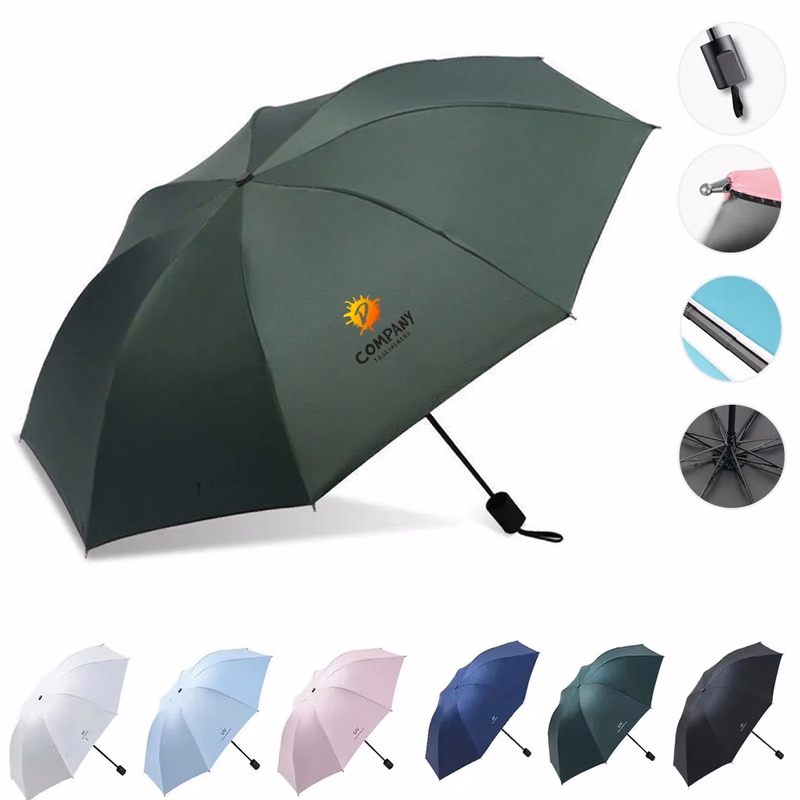 Compact Design Travel Outdoor Sun Umbrella with Case