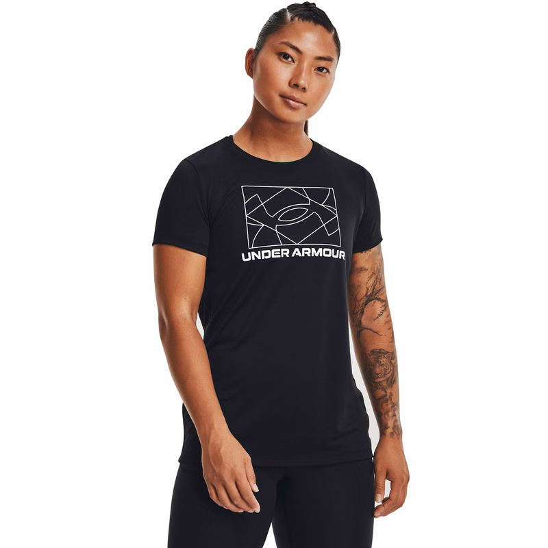 Women's UA Tech Box Logo Short Sleeve 
